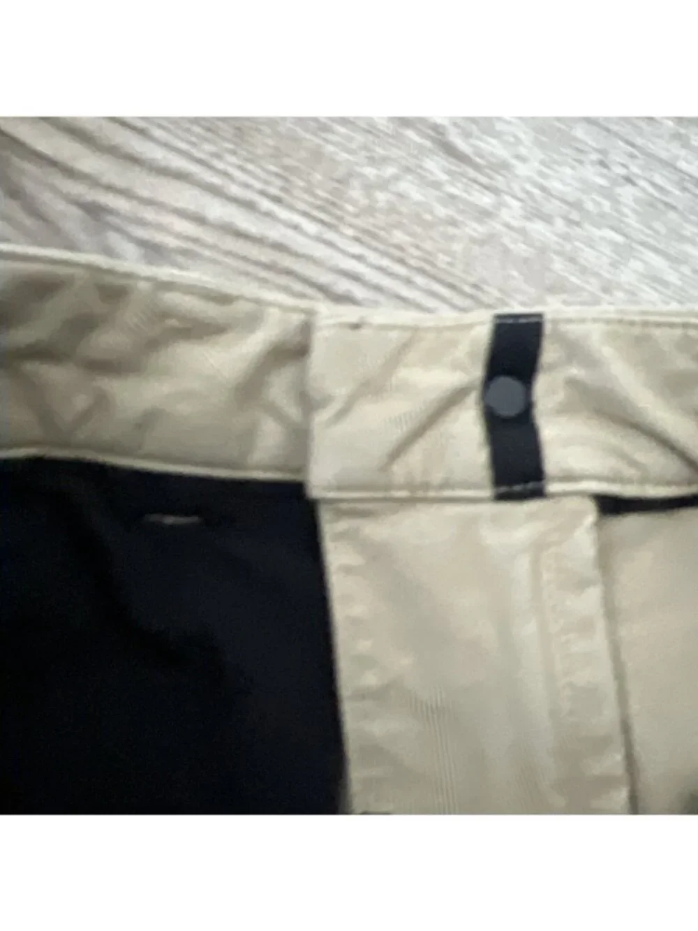 Lululemon Commission Pants Mens Actual 34x27 Tan Swift Cotton‎ Slim Fit